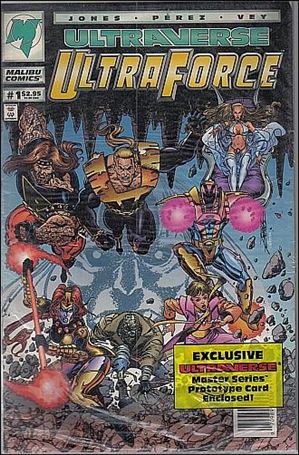 UltraForce (1994) issue 1-D Polybagged Newsstand Edition / Price Variant