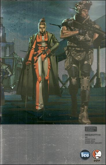 Megacity909 issue 0 Convention Preview Holofoil Wraparound Cover