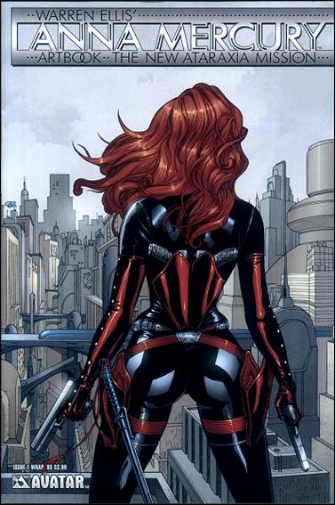 Warren Ellis' Anna Mercury Artbook: The New Ataraxia Mission issue 1-C Wraparound Cover