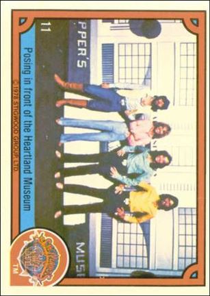 Sgt. Pepper's Lonely Hearts Club Band (Base Set) card 11 Posing in front of the Heartland Museum