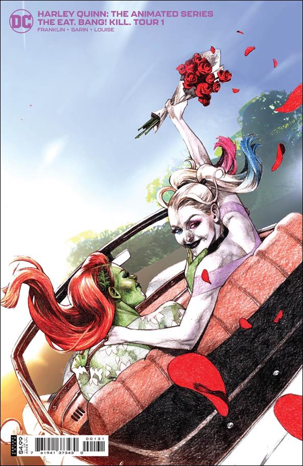 Harley Quinn: The Animated Series - The Eat, Bang, Kill Tour issue 1-C Davi Go 1:25 Cardstock Cover