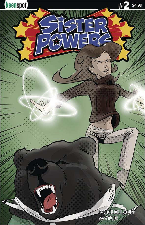 Sister Powers issue 2-C Mario Wytch Powers Cover