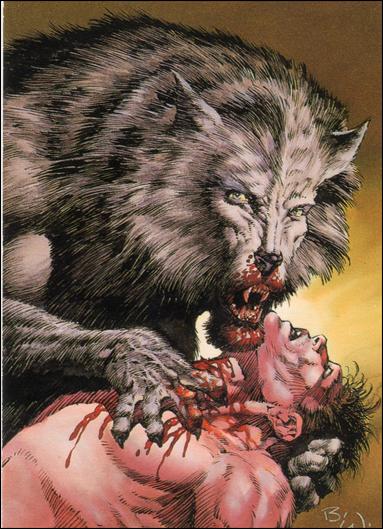 Bernie Wrightson II: More Macabre (Base Set) card 61 Lycanthrope