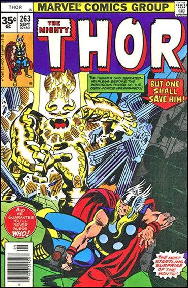 Thor (1966) issue 263-B 35 Cent Price Cover