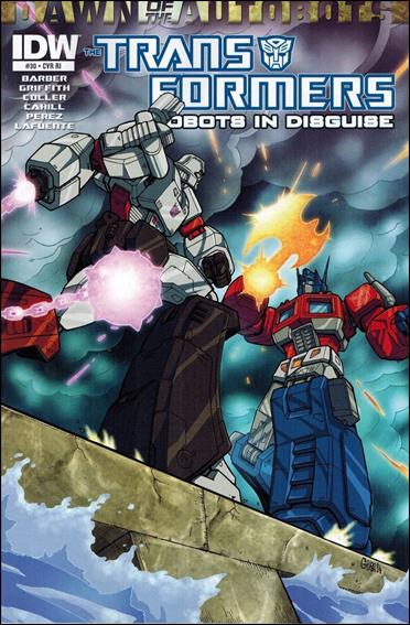 Transformers: Robots in Disguise (2012) issue 30-C Guido Guidi 1:10 Cover