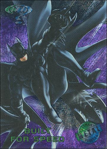 Batman Forever Metal (Base Set) card 41 Built for Speed