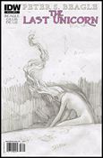 Last Unicorn issue 4-C Renae De Liz 1:10 Sketch Cover