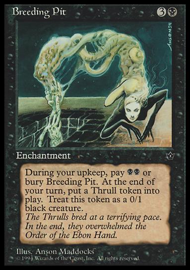 Magic the Gathering: Fallen Empires (Base Set) card 35 Breeding Pit