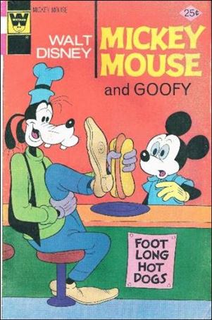 Walt Disney's Mickey Mouse issue 160-B Whitman Cover