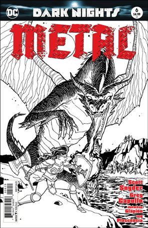 Dark Nights: Metal issue 6-G Cliff Chiang Fired Pie Sketch Cover