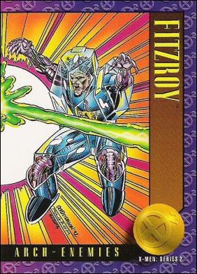 X-Men: Series 2 (Base Set) card 41 Fitzroy