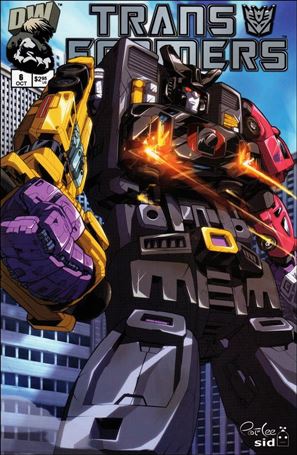 Transformers: Generation 1 (2002) issue 6-B Decepticon Cover