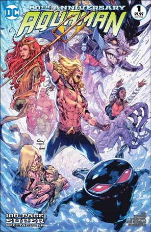 Aquaman 80th Anniversary 100-Page Super Spectacular issue 1-I Robson Rocha 2010s Cover