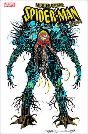 Miguel O'Hara: Spider-Man 2099 issue 5-D Stefano Raffaele 1:10 Design Cover