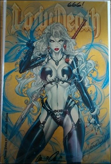 Lady Death: Chaos Rules (2015) issue 1-D Metallic Edition 1/69