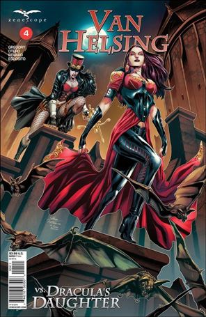 Van Helsing vs. Dracula's Daughter issue 4 Igor Vitorino Cover