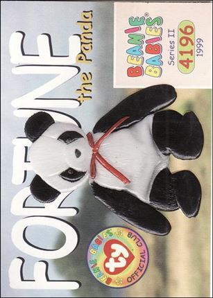 Beanie Babies Series 2 (Base Set) card 172 Fortune the Panda