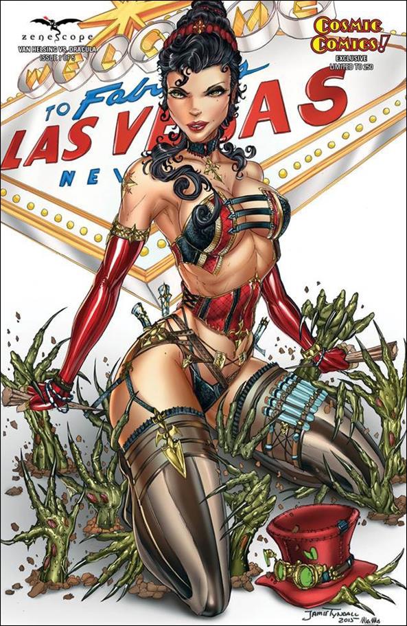 Grimm Fairy Tales Presents Van Helsing vs Dracula issue 1-G Jamie Tyndall Cosmic Comics Cover 1/250