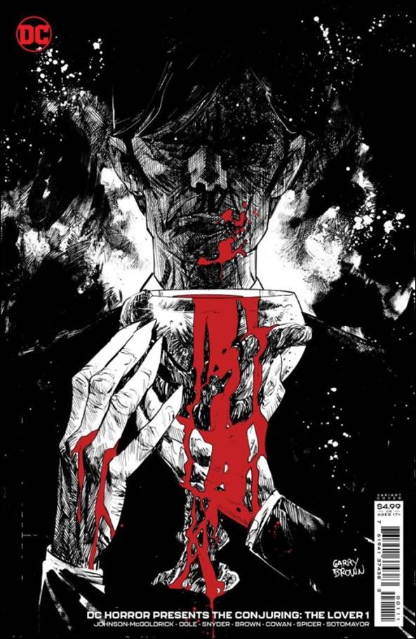 DC Horror Presents the Conjuring: The Lover issue 1-C Garry Brown 1:25 Cardstock Cover