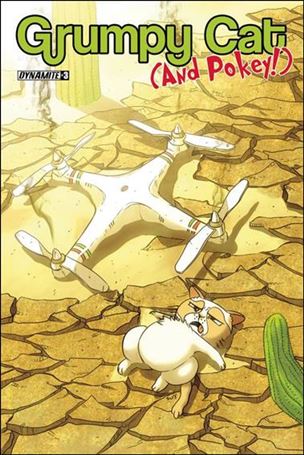 Grumpy Cat & Pokey issue 3 Steve Uy Cover