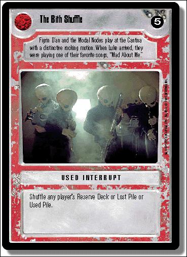 Star Wars: Premiere Limited (Base Set) card 279 The Bith Shuffle