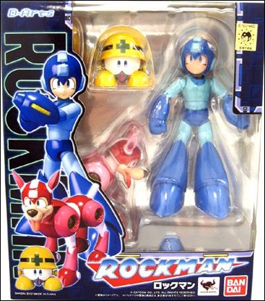 Mega Man (D-Arts)  figure 1 Mega Man w/Rush and Met