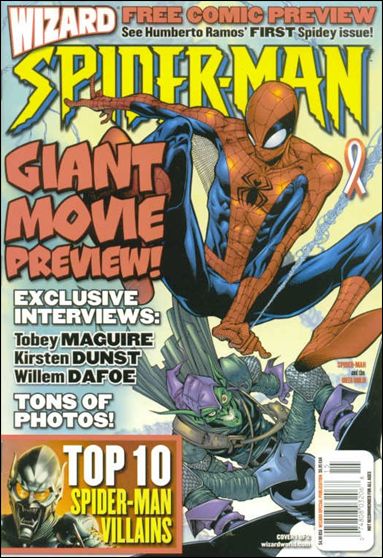 Wizard's Spider-Man Special issue 2002 Humberto Ramos Cover