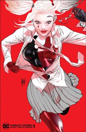 Harley Quinn: Black + White + Redder issue 1-C Guillem March Cover