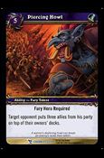World of Warcraft: March of the Legion (Base Set) card 117 Piercing Howl