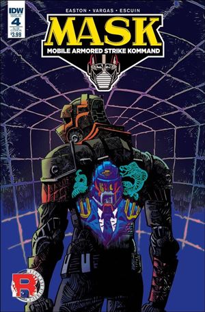 M.A.S.K.: Mobile Armored Strike Kommand issue 4-B Joe Suitor Subscription Cover