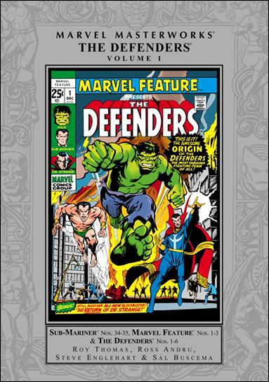 Marvel Masterworks: The Defenders issue 1 Silver Dust Jacket