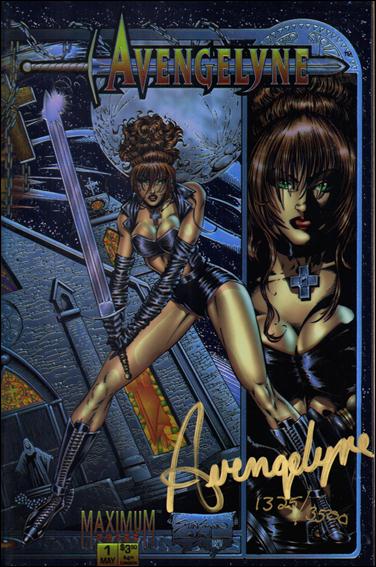 Avengelyne (1995) issue 1-E Chromium Cover (Signed by Cathy Christian) 1/3500