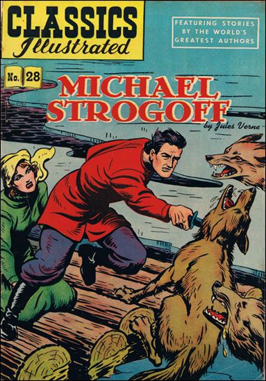 Classic Comics/Classics Illustrated issue 28-B HRN 51 - First Classics Illustrated Logo