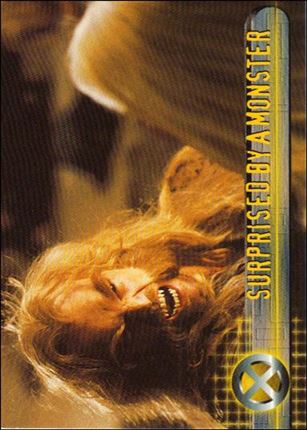 X-Men: The Movie (Base Set) card 42 Surprised By A Monster