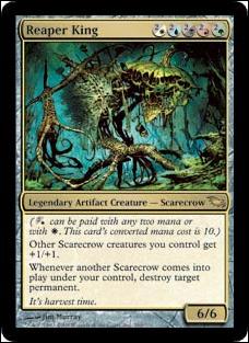 Magic the Gathering: Shadowmoor (Base Set) card 260 Reaper King