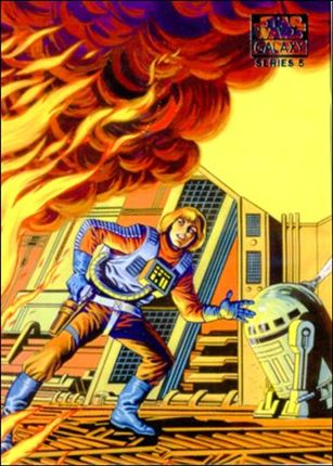 Star Wars Galaxy: Series 5 (Base Set) card 80 Comic Art of France