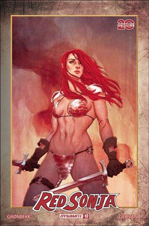 Red Sonja (2023) issue 17-F Jenny Frison Modern Icon 1:10 Cardstock Cover
