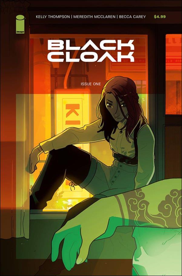 Black Cloak issue 1-H Meredith McClaren 1:25 Cover