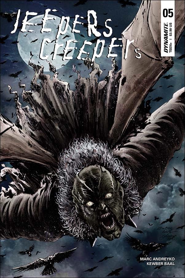 Jeepers Creepers issue 5-B Kewber Baal Cover