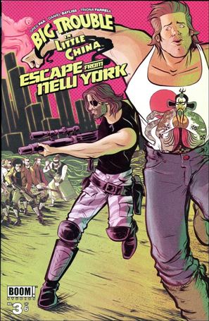 Big Trouble in Little China / Escape from New York issue 3 Daniel Bayliss Cover
