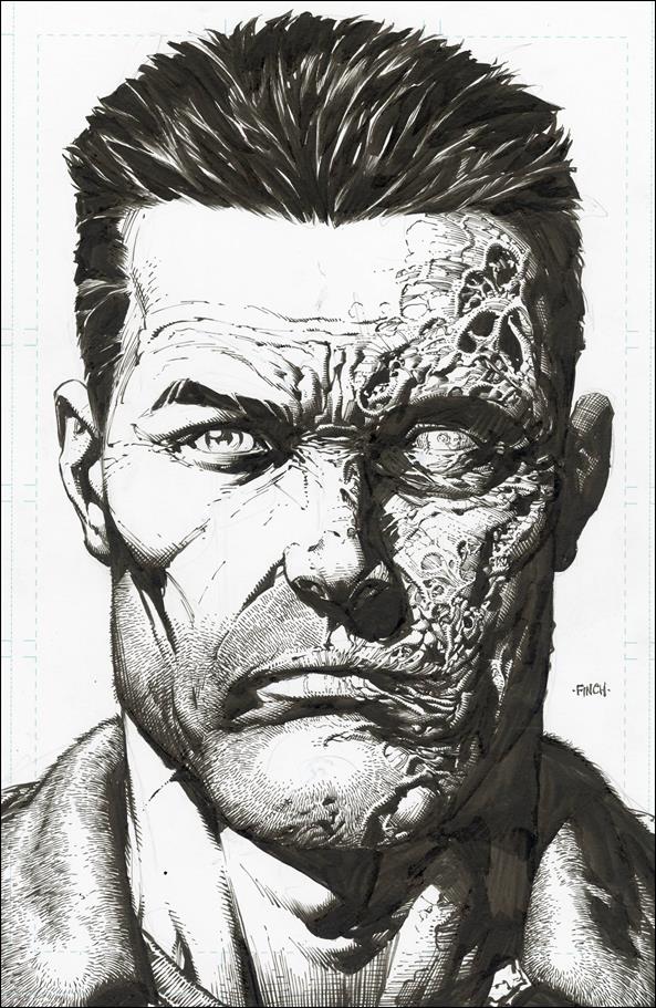 Walking Dead Deluxe issue 6-F David Finch 1:25 B&W Virgin Cover (2nd Printing)