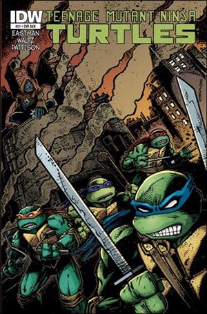 Teenage Mutant Ninja Turtles (2011) issue 21-C Kevin Eastman Subscription Cover
