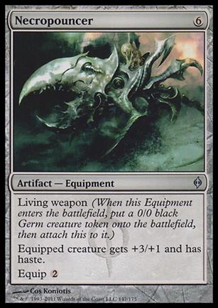 Magic the Gathering: New Phyrexia card 147 Necropouncer
