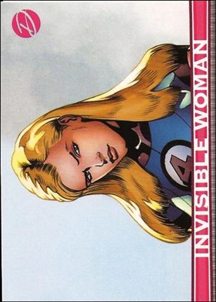 Marvel Dangerous Divas (Base Set) card 59 Invisible Woman