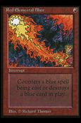 Magic the Gathering: Limited Edition Beta (Base Set) card 170 Red Elemental Blast