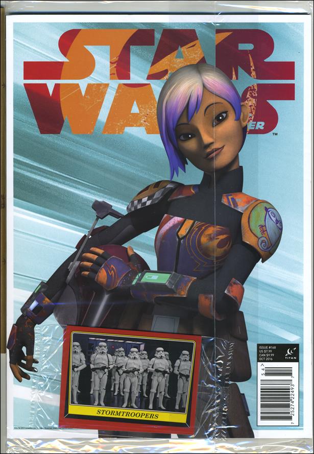 Star Wars Insider issue 168-C Polybagged with Promo Cards Previews Cover