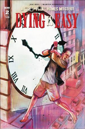 Dying is Easy issue 2 Martin Simmonds Cover