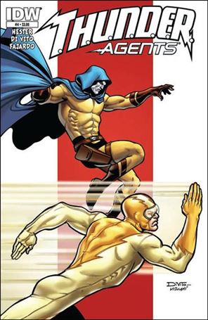 T.H.U.N.D.E.R. Agents (2013) issue 4 Andrea Di Vito Cover