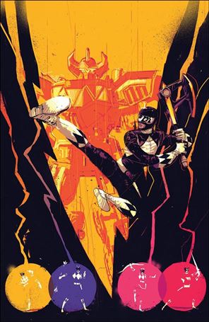 Mighty Morphin Power Rangers issue 5-E Riley Rossmo 1:50 Cover