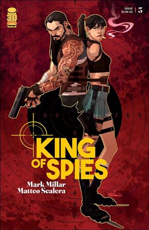 King of Spies issue 3-C Ozgur Yildirim Cover